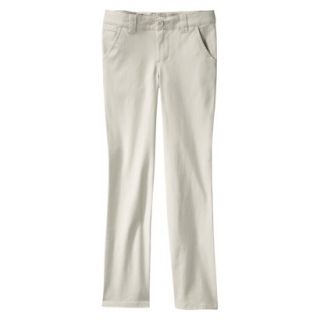 Cherokee Girls Twill Pant   Oyster 5