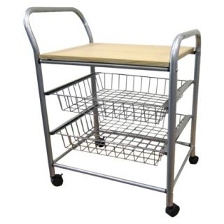 Kitchen Cart 3 Tier Metal Trolley