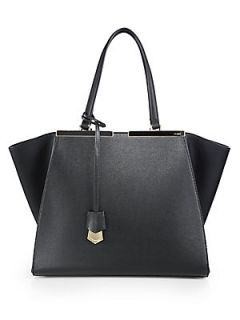 Fendi 3 Jours Large Shopper   Black