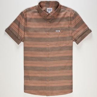 Stesick Mens Shirt Brown In Sizes X Large, Large, Medium, Small For Men