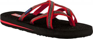 Womens Teva Olowahu   Sudan Poppy Red Sandals