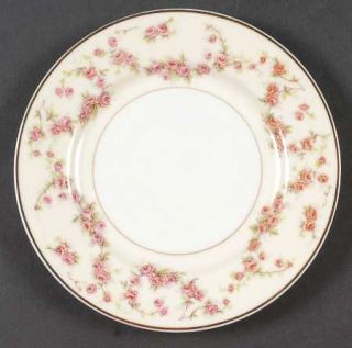Thun Rosemary (Small Pink Roses) Bread & Butter Plate, Fine China Dinnerware   S