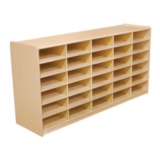 Wood Designs Storage Unit with 3 30 Letter Trays WD1756 Tray Option Without