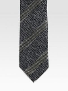 Gucci Sarika All Over GG Tie   Black