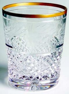 Ebeling & Reuss Marquis Ebeling/Reuss Crystal(Gold Trim) Double Old Fashioned  