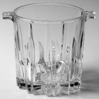 Mikasa Wilshire Ice Bucket   Sn102, Cut Vertical Design, Barware