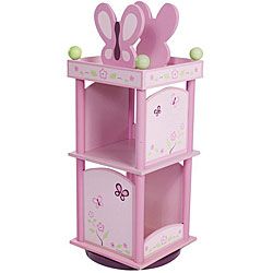 Sugar Plum Revolving Bookcase