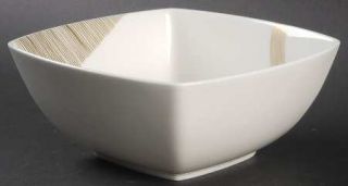 Mikasa Modern Art Individual Salad Bowl, Fine China Dinnerware   Elegance,Beige&