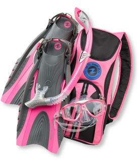 Aqua Lung Adults Us Divers Snorkel Gear Pro Pack