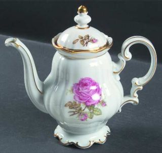 Hutschenreuther Dundee, The Small Coffee Pot & Lid, Fine China Dinnerware   Sylv