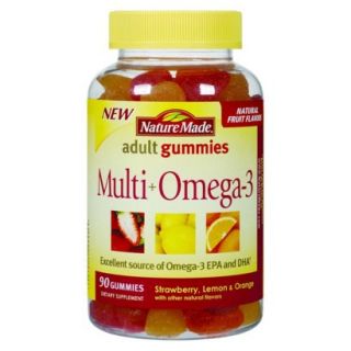Nature Made Strawberry Lemon & Orange Multi+Omega3 Dietary supplement for