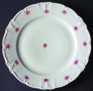 Winterling   Bavaria Rosedot Salad Plate, Fine China Dinnerware   Small Pink Ros