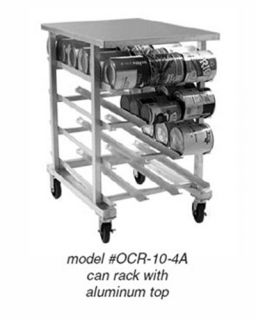 Eagle Group Half Size Can Rack   (72) #10 & (96) #5 Can Capacity, Mobile