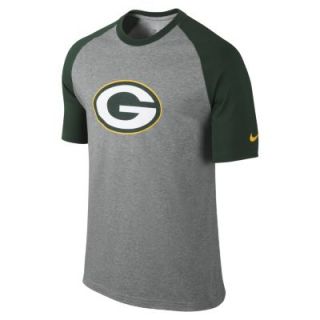 Nike Big Play Raglan (NFL Green Bay Packers) Mens T Shirt   Grey Heather