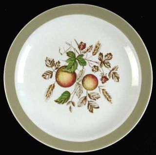 Alfred Meakin Hereford Bread & Butter Plate, Fine China Dinnerware   Green Band,