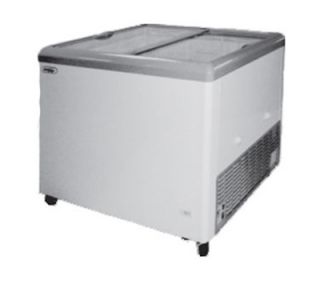Metalfrio 11.5 cu ft Horizontal Top Freezer Chest w/ Bottom Mount System & Self Contained
