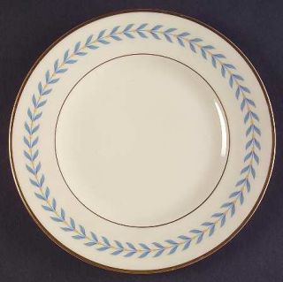 Syracuse Sherwood Dessert/Pie Plate, Fine China Dinnerware   Virginia Shape, Blu