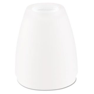Sterno Candle Lamp Frosted Glass Shade Globe, 3in, Frost White