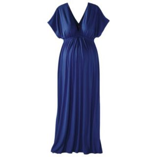 ME Knit Kimono Maxi Dress W Blue M