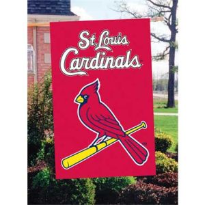 St. Louis Cardinals Applique House Flag