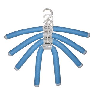 Windsor Luxury Living Bumps Be gone Bendable Foam Lightweight Plastic Clothes Hangers (case Of 12) (BlueStyle Swivel hookWaterproof Bendable to fit a variety of shirts sizesPrevents dreaded shoulder bumps that normally occur from using wire or plastic ha