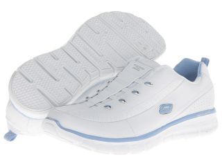 SKECHERS Elite Class Womens Lace up casual Shoes (White)