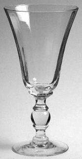 Imperial Glass Ohio Crocheted Crystal Water Goblet   Openwork Edges,Harmony Hous