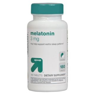 up&up Melatonin 3 mg   180 Count