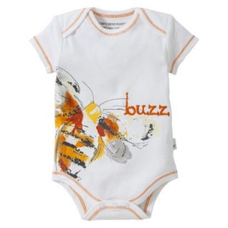 Burts Bees Baby Newborn Neutral Buzz Bodysuit   Cloud 6 9 M