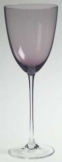 Lenox Gems Amethyst Wine Glass   Amethyst Bowl, Clear Smooth Stem