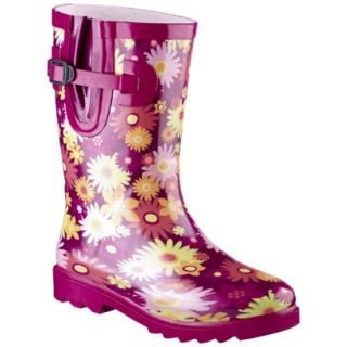 Girls Maribelle Rain Boot   Pink 12
