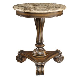 Creek Classics Burnished Brown Accent Table