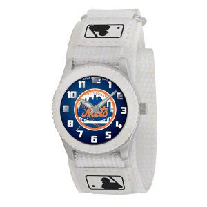 New York Mets Game Time Pro Rookie Kids Watch White