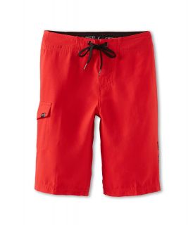 ONeill Kids Santa Cruiz Solid Boys Swimwear (Red)
