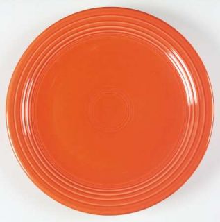 Homer Laughlin  Fiesta Persimmon (Newer) 11 Round Platter/Chop Plate, Fine Chin