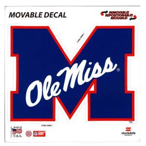 Mississippi Rebels Moveable 12x12 Decal