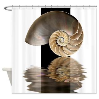  Nautilus Shell Shower Curtain  Use code FREECART at Checkout