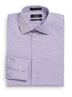 Egyptian Cotton Non Iron Dress Shirt/Slim Fit   Lavender