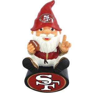 San Francisco 49ers Forever Collectibles Gnome Sitting on Logo
