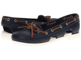 Crocs Beach Line Boat Shoe Womens Shoes (Blue)