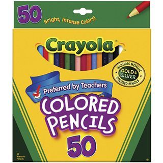 Crayola 50 pk. Colored Pencils, Multi