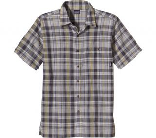 Mens Patagonia Short Sleeved A/C Shirt   Oakum/Tailored Grey Cotton Shirts