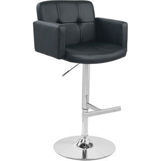 Stout Black Bar Stool