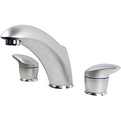 Moen Widespread Platinum And Chrome Roman Tub Faucet