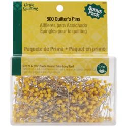 Dritz Quilting Quilters Pins 1 3/4 500/pkg (28 1 3/4in. Imported. )