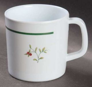 Pfaltzgraff Winterberry Melamine Mug, Fine China Dinnerware   Stoneware,Green Ho