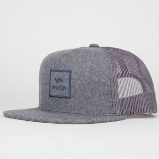 Va All The Way Felt Mens Trucker Hat Grey One Size For Men 223596115