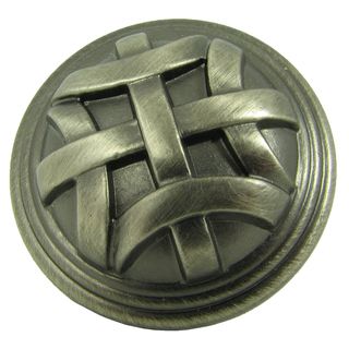 Stone Mill Hardware Cross Flory Weathered Nickel Cabinet Knobs (pack Of 10) (ZincDimensions 1.25 inches in diameter x 1 inch deep)