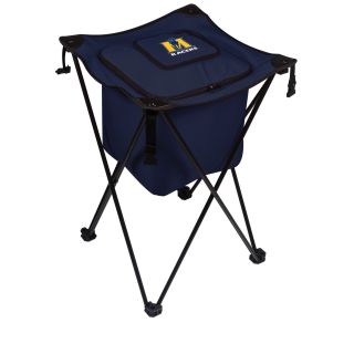 Picnic Time Murray State University Racers Sidekick Portable Cooler (Navy/SlateMaterials Polyester; PVC liner and drainage spout; steel frameDimensions Opened 18.5 inches Long x 18.5 inches Wide x 27.8 inches HighDimensions Closed 8 inches Long x 8 inc