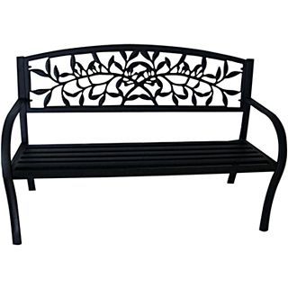 Vine Steel Park Bench